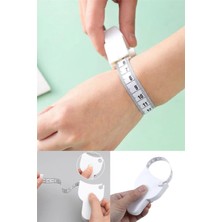 Neler Geldi Neler Beyaz Renk Cm&inc Baş ve Vücut, Kafa Çevresi Ölçüm Aleti Bel Ölçme Metresi Mezura Terzi Ölçü Metres