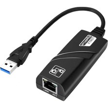 PrimeX Plus Primex PX-2035 Gigabit Lan Adaptör, 1000MBPS Gigabit Ethernet Adaptör, USB Ethernet Dönüştürücü, Gigabit USB Internet Çevirici, USB Network Çevirici, RJ45 Adaptör 1000MBPS