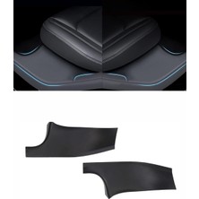 Ramm Tesla Model Y Arka Kapılar Kapı Eşiği Bakaliti - Siyah - 2 Adet