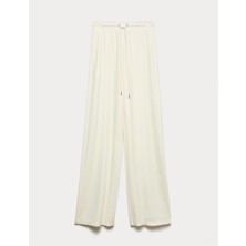 Marks & Spencer Wide Leg Kadife Jogger Eşofman Altı