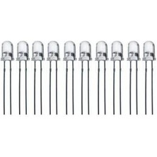 Voltaj 5mm Beyaz LED Paketi - 10 Adet