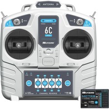 Voltaj Microzone MC6C 2.4ghz 6 Kanal Alıcı-Verici Drone Kumandası