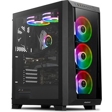 YB Gamdıas Talos M1 Elite, 1600W, Tempered Glass, Argb, Atx, Professional Gamıng Kasa