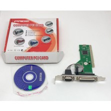 Lebron Prıge Pcı 1 Port RS232 - 1 Port Paralel Kart