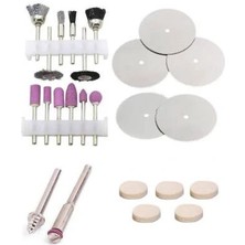 Voltaj Mini 24 Parça Taşlama Fırçalama Polisaj Gravür Dremel Seti