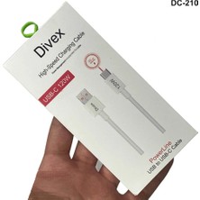 Divex Type-C ( Usb-C ) 120W Hızlı Şarj Kablosu DC-210