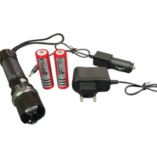 Swat El Feneri Multifonksiyonlu 3.7V LED