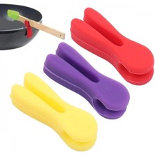 MiraLive Silikon Tava Kaşık Tutacağı 3'lü Paket