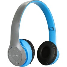 Divex kulak Üstü Kablosuz Bluetooth Kulaklık Mavi DK-714