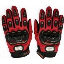 Mustran Profesyonel Eklem Korumalı Motosiklet Eldiveni - Mevsimlik Cross Motorcu Eldiveni (Tek Ebat)