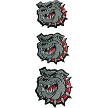 Be Beauty Gri Bulldog Temalı 3’lü Tekstil Arma Seti