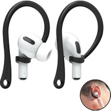 Dexmon Airpods 4 3 2 1 Pro Pro 2 Uyumlu Silikon Kulaklık Tutucu Kulak Askısı Düşmeyi Önleyici