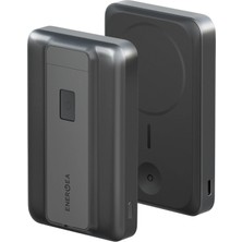 Energea Magpac Pro 35S 10.000 Mah 35W Type-C Dahili Kablolu 15W Qi2 Telefon Saat Magsafe Powerbank