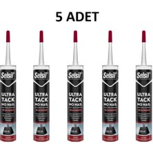 Selsil Ultra Tack Beyaz Silikon 290 ml 5 Adet