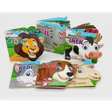 DIYTOY Benim Adım Serisi: Ilk Kitaplarım (6'lı Bebek Kitap Seti)