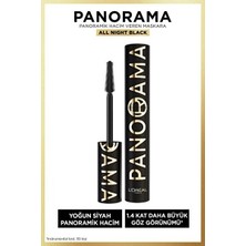 Luua L'oreal Paris L'oréal Paris Panorama Hacim Veren Maskara All Night Black - Siyah