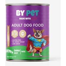 Braventa Collection Bypet Dana Etli Yetişkin Yaş Köpek Maması 1 Adet -400 Gram Konserve