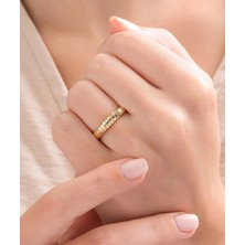 HAKAN GÜLER KUYUMCULUK  14 Ayar Altın Ajda Model Minimal Yüzük