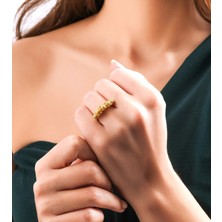 HAKAN GÜLER KUYUMCULUK Altın Beştop Yüzük