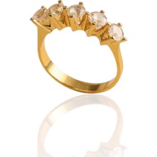 HAKAN GÜLER KUYUMCULUK Altın Beştaş Yüzük