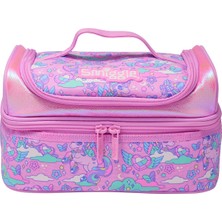 Smiggle Trailblazer Iki Katlı Beslenme Kutusu Pembe Okul Lunch Box