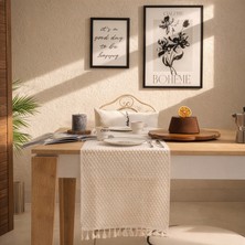 Evidea Soft Santa Runner - Ekru - 35x145 cm