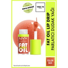 Luua Nyx Professional Makeup Fat Oil Lip Drip Parlatıcı Dudak Yağı - Follow Back