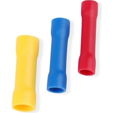 Terminalsan TBY-252 1.5-2.5MM2 Izoleli Kablo Ucu Birleştirici Ek Mufları MAVI 100 Adet