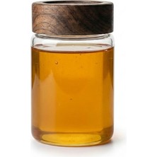 Akasya Kapaklı Cam Kahvaltılık Sosluk 240 ml - Zeytin ve Reçel Kavanozu