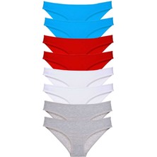 ModaSize 8 Adet Süper Eko Set Likralı Kadın Slip Külot 530