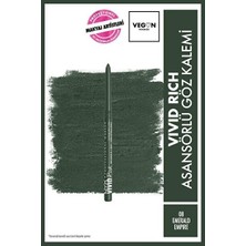 Luua Nyx Professional Makeup Vivid Rich Asansörlü Göz Kalemi - 08 Emerald Empire