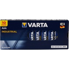 Varta 4003 Endüstriyel Alkalin Aaa Ince Kalem Pil 10'lu