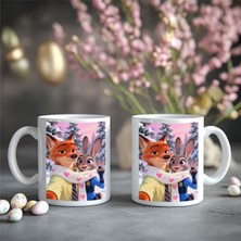 Çağlayan Reklam Zootropolis Sevgili Kupası Bardak Kahve Çay Fincanı 2