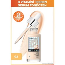 Luua Maybelline New York Super Stay Skin Tint Kapatıcı C Vitaminli Fondöten - 03