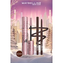 Luua Maybelline New York Lash Sensational Sky High Brown Kahverengi Maskara& Lasting Drama Liner Göz Kalemi Brown Sugar