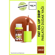 Luua Nyx Professional Makeup Fat Oil Lip Drip Parlatıcı Dudak Yağı - Scrollin