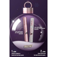 Luua Maybelline New York Lash Sensational Sky High Space Diamond - Elmas Işıltılı Maskara & Siyah Maskara Seti