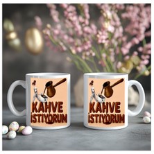 Çağlayan Reklam Kahve Istiyorum Baskılı Kupa Bardak