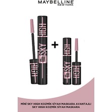 Luua Maybelline New York Lash Sensational Sky High Cosmic Black Maskara 7.2 ml & Mini Sky High Cosmic Black Maskara