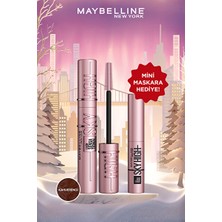 Luua Maybelline New York Lash Sensational Sky High Kahverengi Maskara 7.2 ml & Mini Sky High Siyah Maskara 4.5 ml