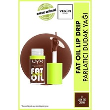 Luua Nyx Professional Makeup Fat Oil Lip Drip Parlatıcı Dudak Yağı - Livin' The Cream