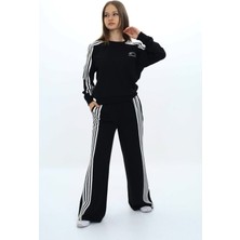 Pantulux Kız Çocuk %100 Pamuk Uzun Kol Oversize Alt&üst Eşofman TAKIMI-EŞT-2027