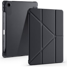 Ceponya Lenovo Tab TB-311FU Tablet Kılıf Kalem Bölmeli Standlı Lüx Smart Cover