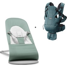 Babybjörn 2'li Set Balance Soft Ana Kucağı & Kanguru Move Mesh Sage Green