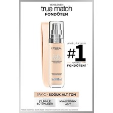Luua L'oreal Paris Loreal Paris True Match 1r Rose Ivory Fondöten-