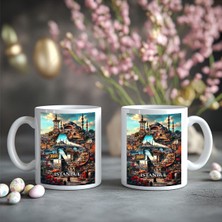 Çağlayan Reklam Istanbul Temalı Baskılı Kupa Bardak