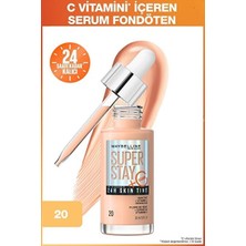 Luua Maybelline New York Super Stay Skin Tint Fondöten - 20