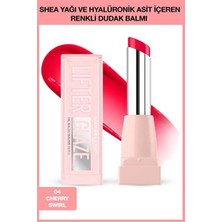 Luua Maybelline New York Renkli Dudak Balmı 04 Cherry Swirl Shea Yağı ve Hyalüronik Asit İçeren Kahve Özellikli
