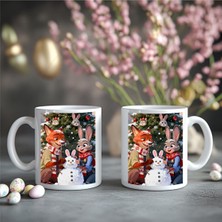 Çağlayan Reklam Zootropolis Sevgili Kupası Bardak Kahve Çay Fincanı 5