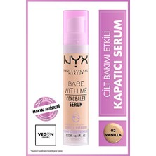Luua Nyx Professional Makeup Bare With Me Kapatıcı Serum 03 Vanilla Concealer
